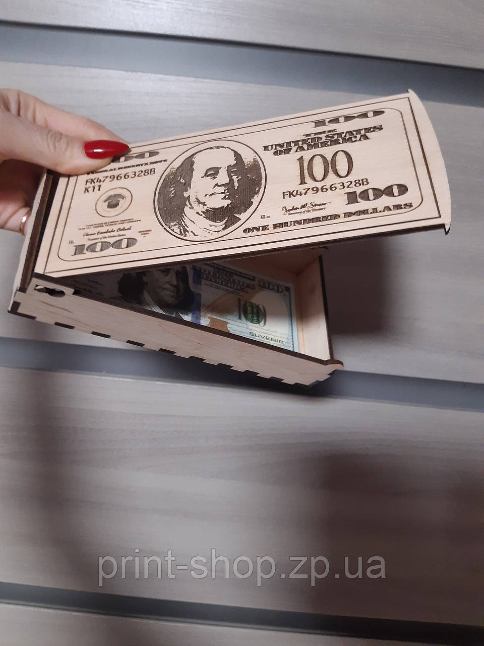 Купюрниця "Долар" Розмір: 18*9 см