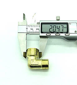 Куточок 16/20мм 1/2 і 3/8 для компресора