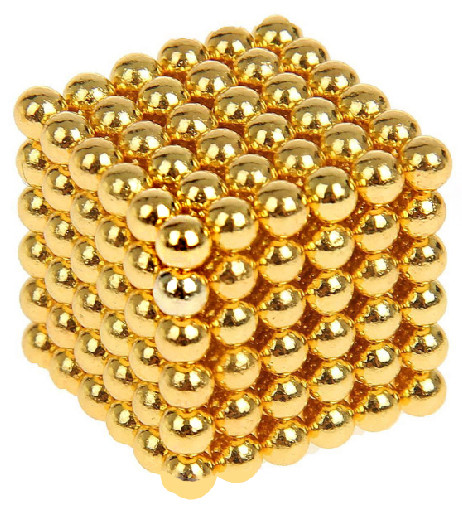 Неокуб Neocube 216 кульок 5 мм у боксі Gold (14039)