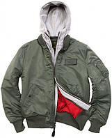 Куртка-бомбер Alpha Industries MA-1 D-TEC MJM38029C1 (Sage Green) MJM38029C1 Куртка-бомбер Alpha Industries MA-1 D-TEC MJM38029C1 (Sage Green)