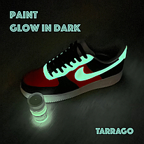 Світна фарба для кросівок Tarrago Sneakers Paint Glow in Dark, 25 мл