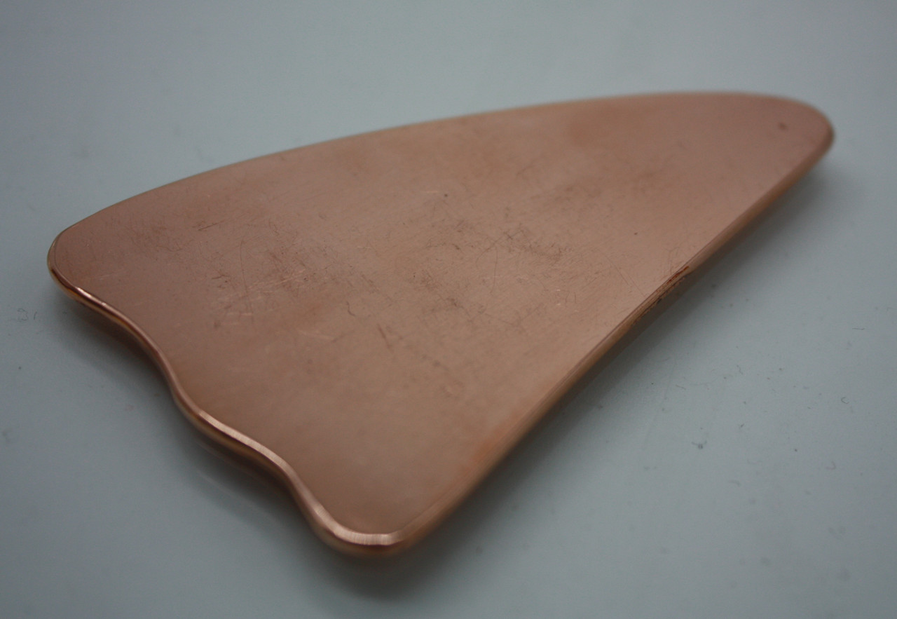 Гуаша скребок мідь лапка 3-х пала, фото 1