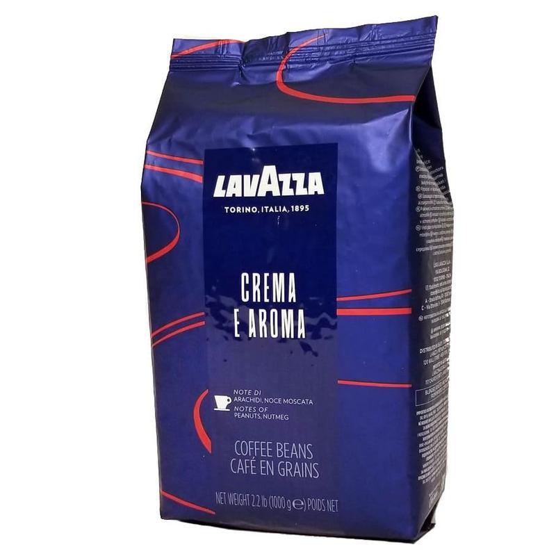 Кава в зернах Lavazza Espresso Crema e Aroma 1 кг Блакитна Лавацца Італія