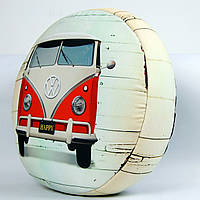 Подушка пуф кругла Volkswagen 35 см (PP_15M089)