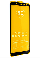 Захисне скло 9D для Samsung J6 2018 / J600 Black