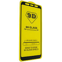 Захисне скло 9D для Samsung A7 2018 / A750 Black