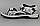 Сандалі босоніжки чоловічі шкіряні на липучці сірі Bona 776Z Бона Розміри 43 44 45, фото 4