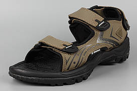 Сандалі босоніжки унісекс підліткові шкіряні хаки Bona 776T-2 Бона Розміри 37 38 39 40 41