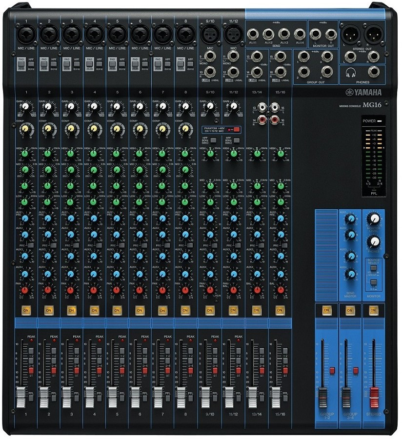 Мікшерний пульт YAMAHA MG16, фото 1