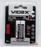 Аккумуляторы Videx AAA 1100 mAh (HR03, Ni-MH)