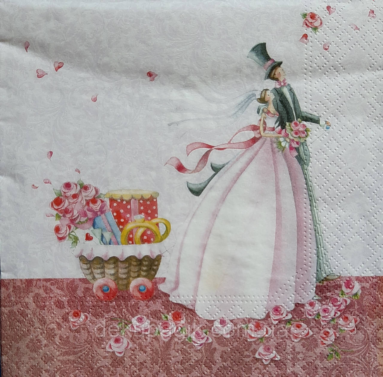 Серветка для декупажу СВ-80 (33х33см), фото 1