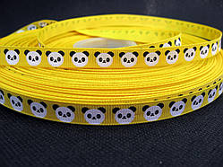 Стрічка репсова. Коала, 10 мм