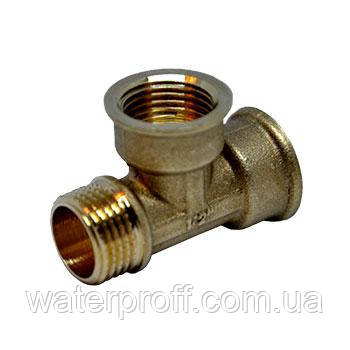 Тройник 3/4"н - 1/2"в - 1/2"в, фото 1