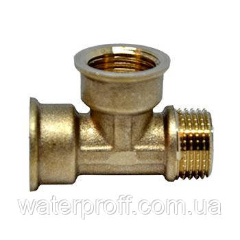 Тройник 3/4"н - 1/2"в - 1/2"в, фото 2