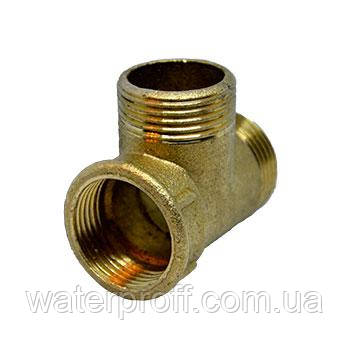 Тройник 3/4"н - 3/4"н - 1/2"в