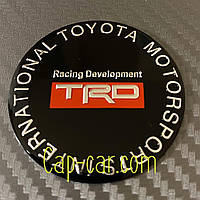 Наклейки для дисков с эмблемой TRD Toyota (ТРД Тойота) 45мм. Цена указана за комплект из 4-х штук