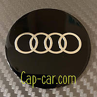 Наклейки для дисків 45мм з емблемою Audi. ( Ауді ) Ціна вказана за комплект з 4-х штук