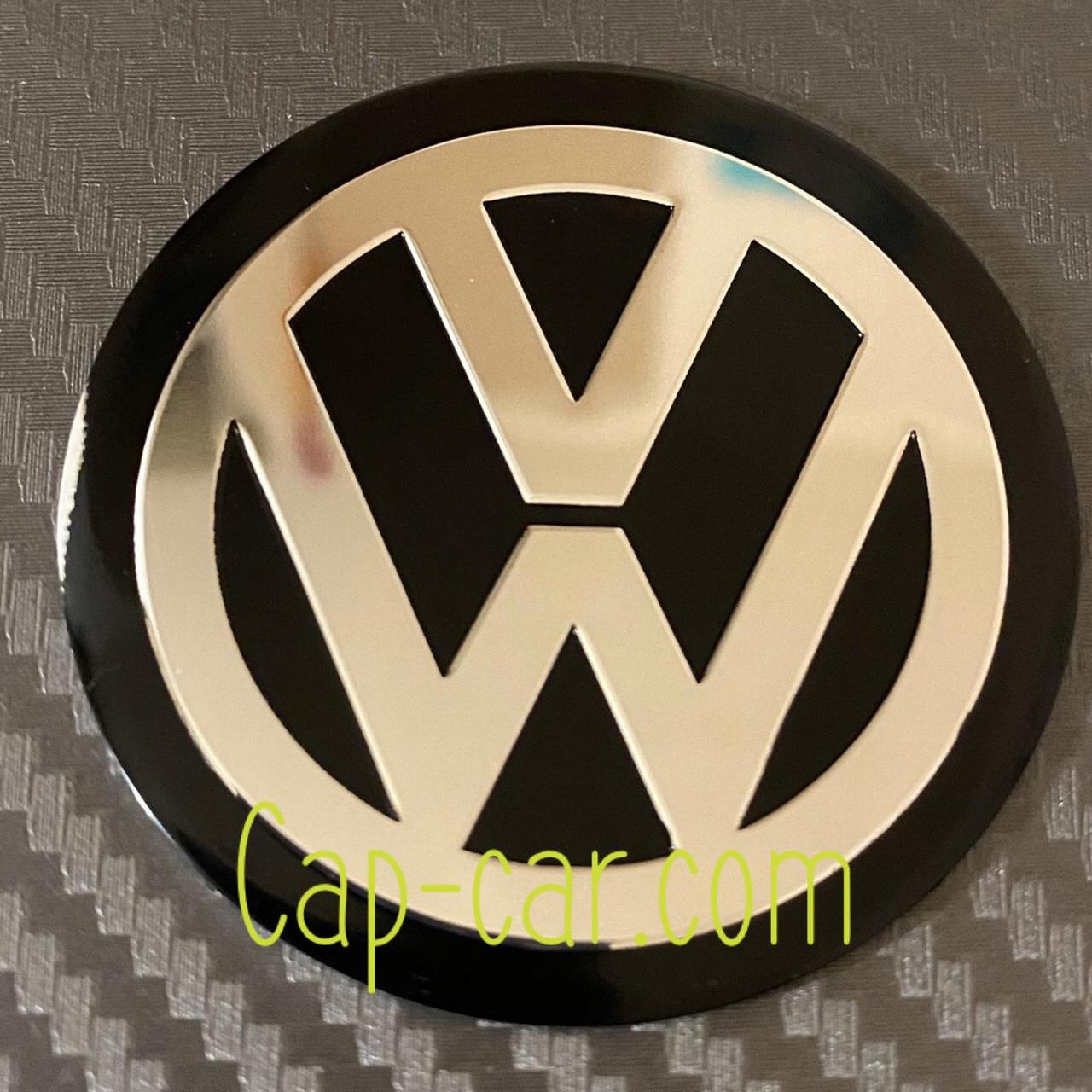 Наклейки для дисків з емблемою Volkswagen. ( Фольксваген ) Ціна вказана за комплект з 4-х штук