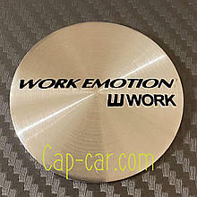 Наклейки для дисків з емблемою Work emotion. Ціна вказана за комплект з 4-х штук