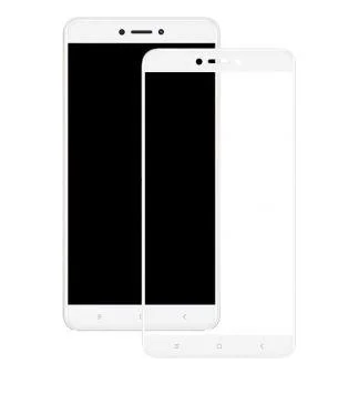 Захисне скло 6D для Xiaomi Redmi Note 4X / Note 4 / Note 4 Pro White, фото 1