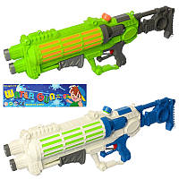 Водяний бластер Water gun MR 0214, помпа, розмір великий, 74 см