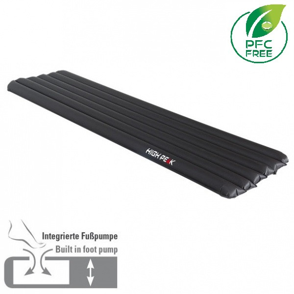 Килимок туристичний High Peak Texas 185x47x6.5cm (Dark Grey)