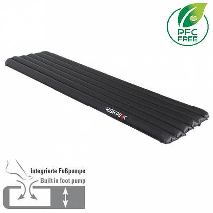 Килимок туристичний High Peak Texas 185x47x6.5cm (Dark Grey), фото 1