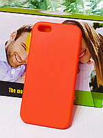 Силиконовый чехол Simeitu на iPhone 5 / 5s красный