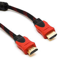Кабель Hdmi to Hdmi 1080p посилений в обмотці MHZ, 1.5 м