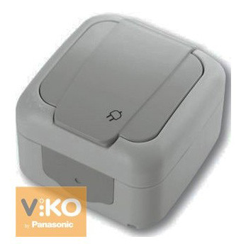 Розетка з заземленням ViKO Palmiye