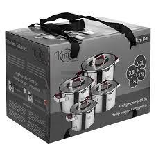 Набір посуду Moderne Шварц 8 предметів KRAUFF 26-202-011, фото 1