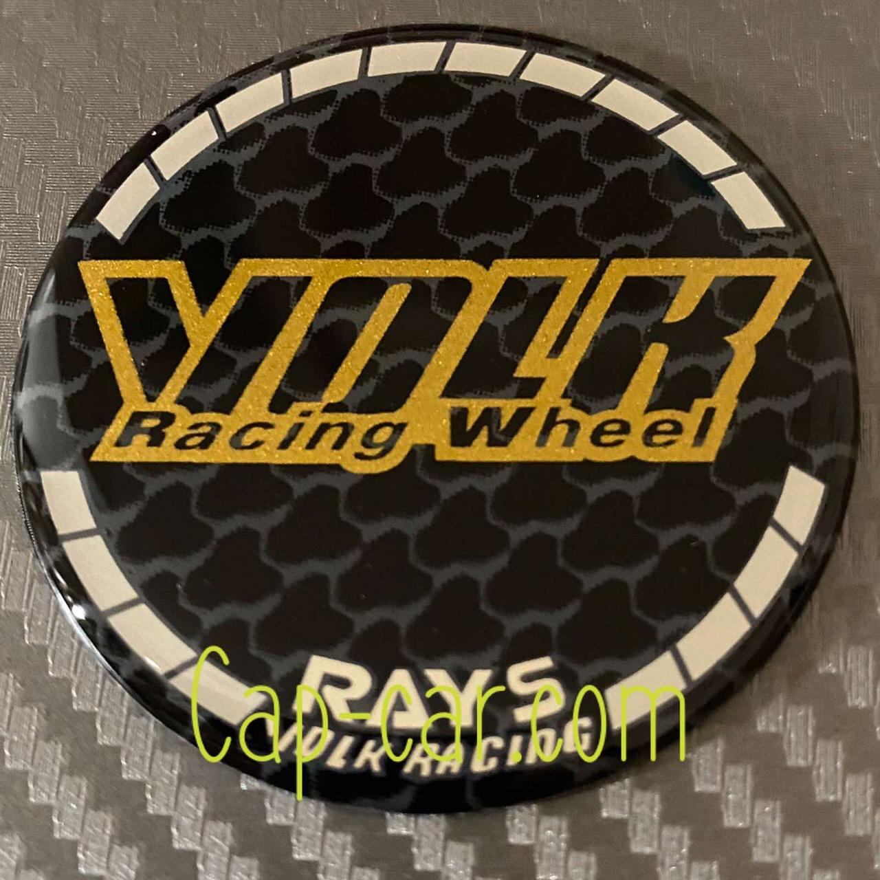 Наклейки для дисків з емблемою Volk Racing. ( Вовк рейсінг ) Ціна вказана за комплект з 4-х штук