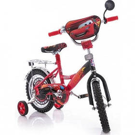 Дитячий велосипед "Тачки" 18" червоний