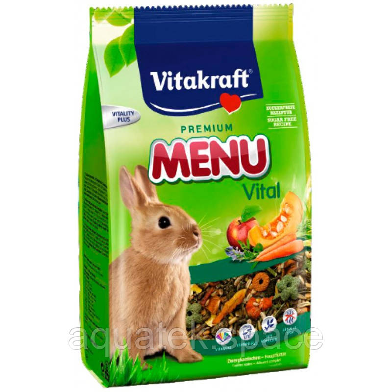 Корм для кроликів Vitakraft Menu 5 кг