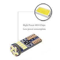 Світлодіодна лампа T10 15LED 1206 15 СМД 1,2 Вт з світлодіодів 15smd 3020 W5W лампочки номерного знака, фото 3