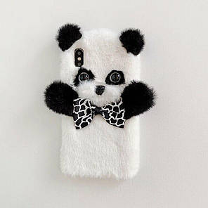 Чохол/ Панель Alitek для Apple iPhone Айфон 11 Панда White (плюш), фото 3
