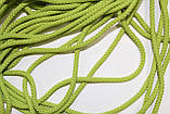 Шнур круглий поліестер 4мм салатовий моток 200м, фото 2