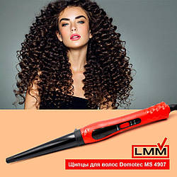 Щипці для волосся domotec MS 4907 (конусна плойка)