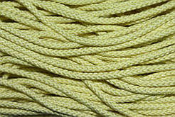 Шнур ХБ 5мм з наповнювачем 50м лимон