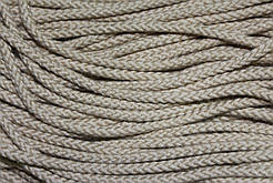 Шнур ХБ 5мм з наповнювачем 50м бежевий