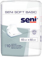 Гігієнічні пелюшки Seni Soft Basic 60х60 см, 10 шт.