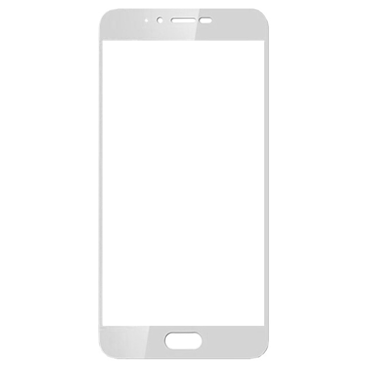 Захисне скло 3D Side Glue для Meizu M5 (тех. пак) White