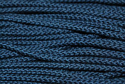 Шнур ХБ 5мм з наповнювачем 50м темно синій