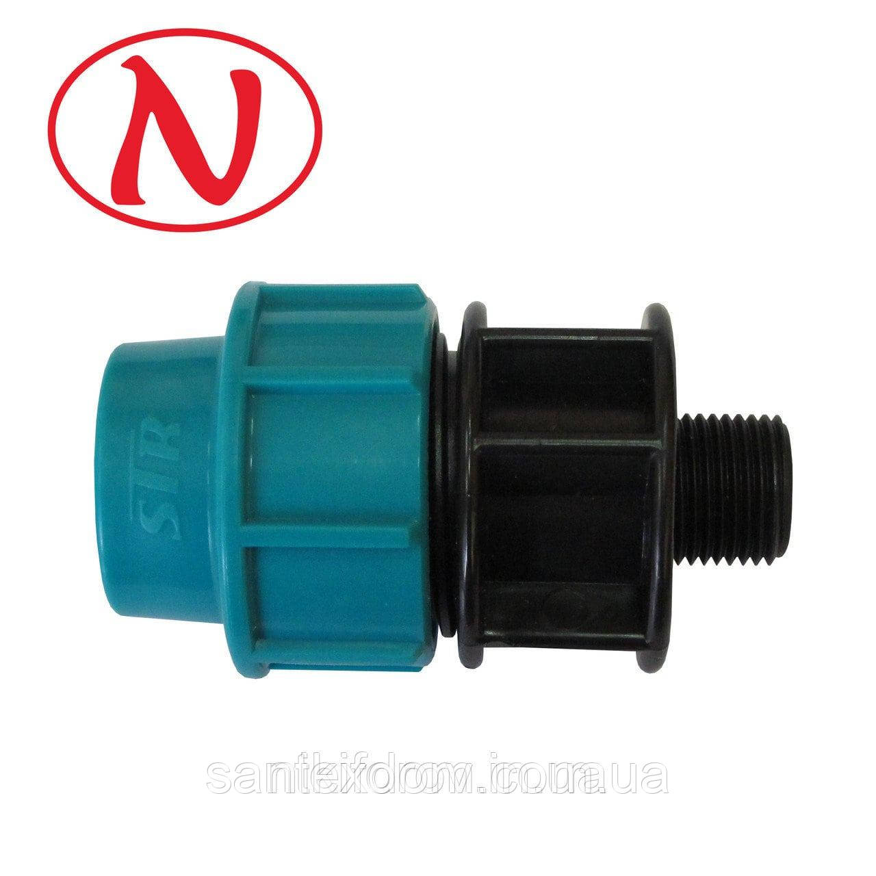 Муфта  50 х 1 1/4 Н (ПНД, STR), фото 1