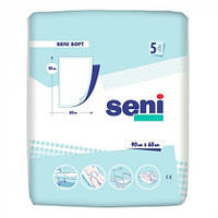 Гігієнічні пелюшки Seni Soft 90х60 см, 5 шт.