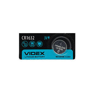 Батарейка CR1632 Videx (1 шт.)