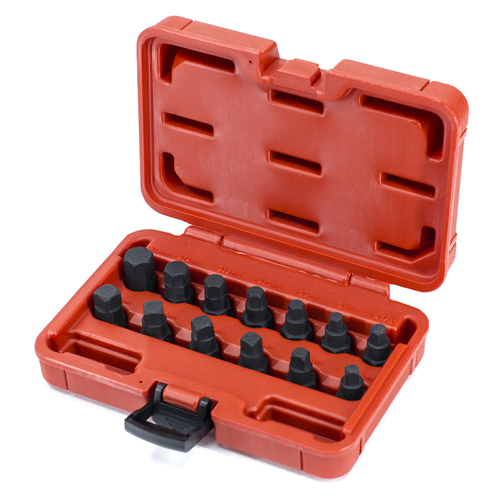 Комплект Головок для Маслосливных Пробок JTC 1117 JTC — Купить Недорого ...