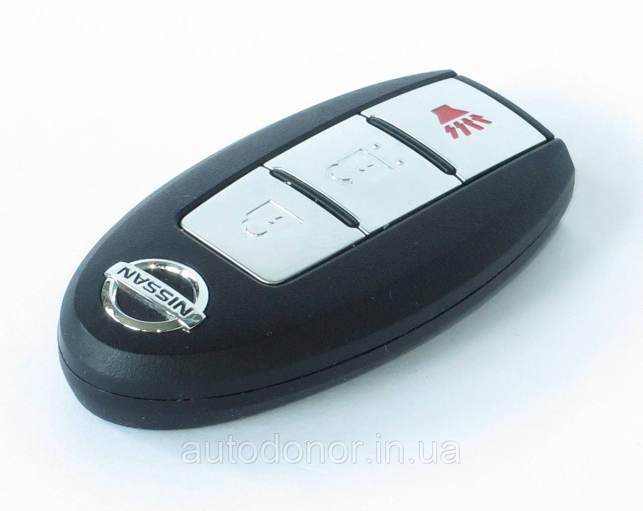 Ключ smart key на 3 кнопки , ID46, 315 Mhz, CWTWB1U808 Nissan Leaf ZE0 (10-12) 285E3-1KM0D