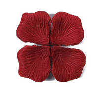 Лепестки роз 1000 шт, бордовый цвет, арт. SRP-002