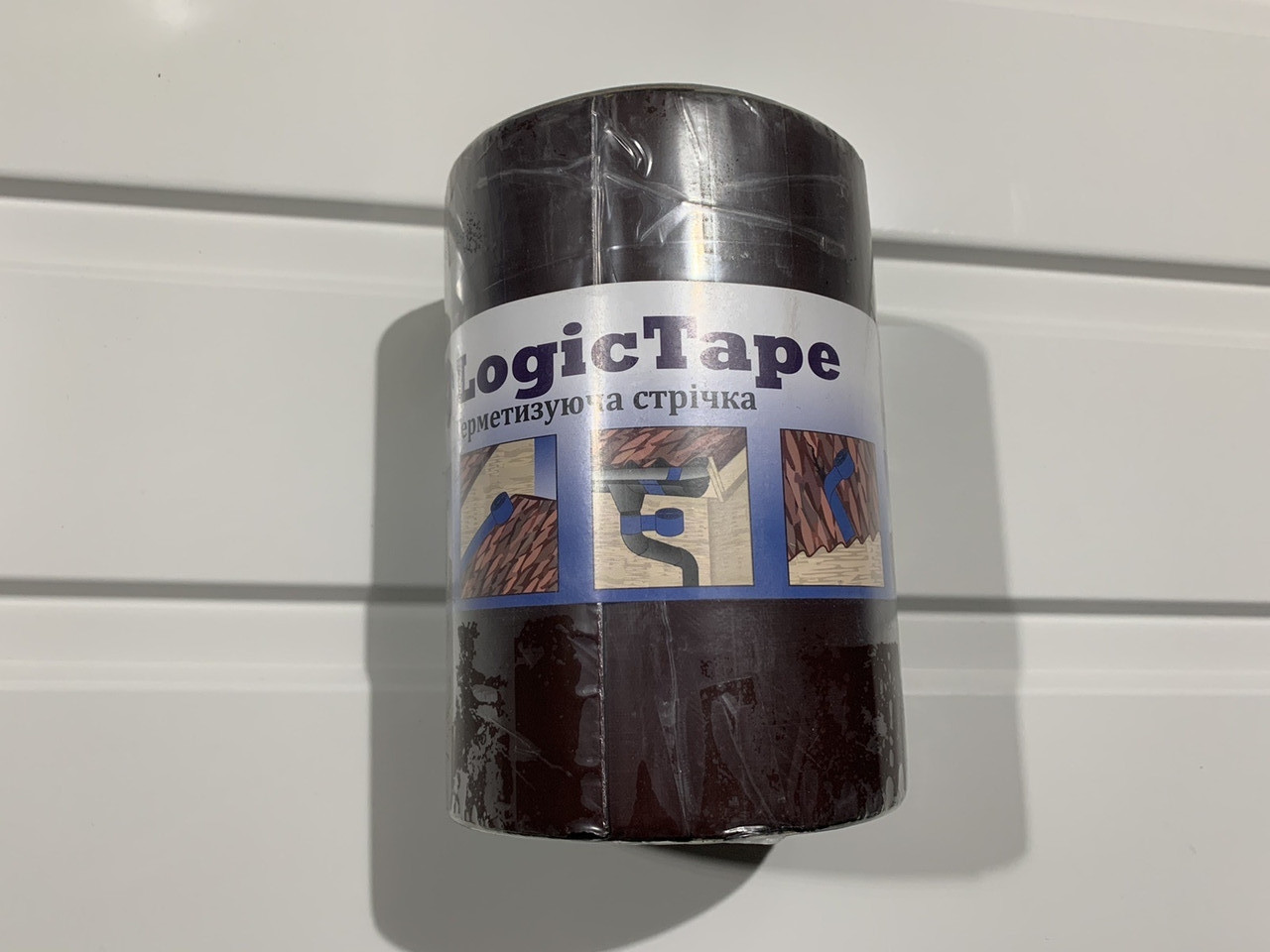 Бутилкаучуковая лента Logic Tape 250 мм х 10 м Коричневая - фото 9 - id-p1127828757